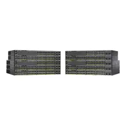 Cisco Catalyst 2960X-24PD-L - Commutateur - Géré - 24 x 10 - 100 - 1000 (PoE+) + 2 x 10 Gigabit SF... (WS-C2960X-24PD-L)_2